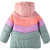 image:imageOSHKOSH BGOSH Girls Perfect Colorblocked Heavyweight Jacket Coat 12 Months Pastel Multicolor