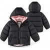 image:imageOshKosh Bgosh Girls Puffer Jacket Heavyweight Insulated Hooded Winter CoatBlack