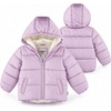 image:imageOshKosh Bgosh Girls Puffer Jacket Heavyweight Insulated Hooded Winter CoatLilac