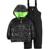image:imageOSHKOSH BGOSH Toddler Boys Ski Jacket amp Snow Bib Snowsuit SetPrint Fall