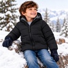 image:imageOshKosh Bgosh Boys Puffer Jacket Heavyweight Insulated Hooded Winter CoatBlack