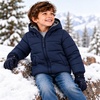 image:imageOshKosh Bgosh Boys Puffer Jacket Heavyweight Insulated Hooded Winter CoatNavy
