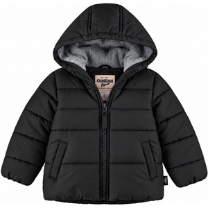 image:imageOshKosh Bgosh Boys Puffer Jacket Heavyweight Insulated Hooded Winter CoatBlack
