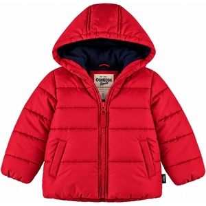 image:imageOshKosh Bgosh Boys Puffer Jacket Heavyweight Insulated Hooded Winter CoatRed
