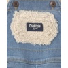 image:imageOSHKOSH BGOSH Baby Worlds Best OverallsDenim Sherpa