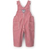 image:imageOSHKOSH BGOSH Baby Worlds Best OverallsWhite Red Stripe